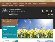 Tablet Screenshot of edvirtualacademy.com